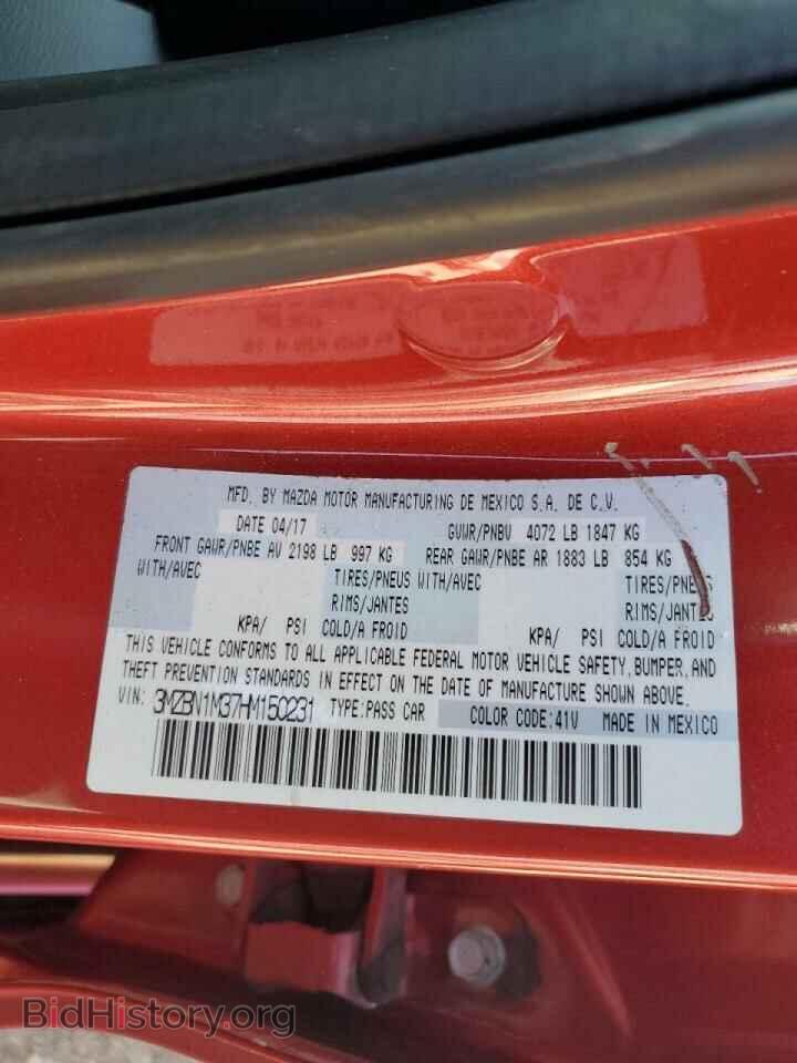 2017 MAZDA 3 - VIN: 3MZBN1M37HM150231 - Фото 13