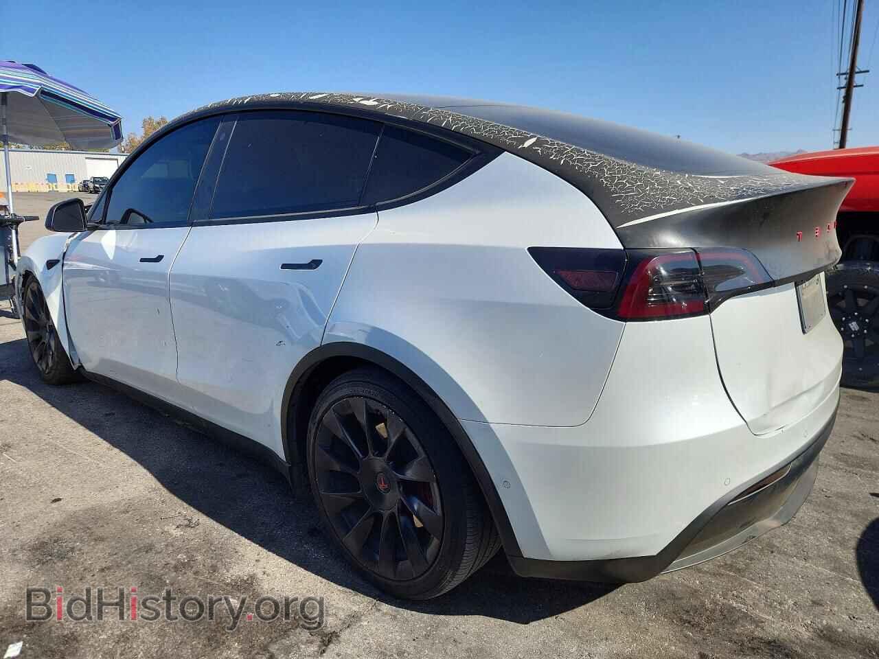 2021 TESLA MODEL Y - VIN: 5YJYGDEEXMF243073 - Photo 2