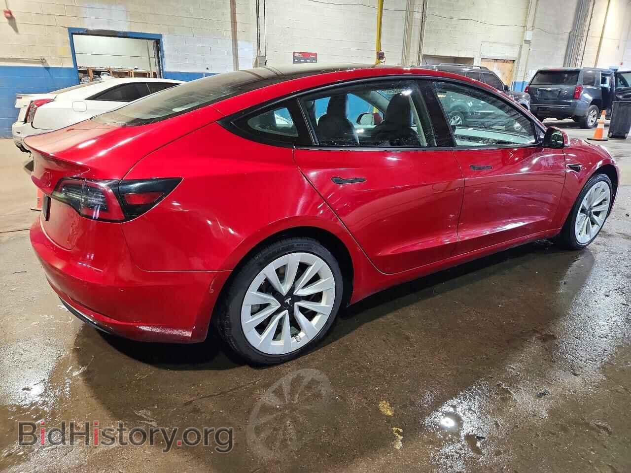 2022 TESLA MODEL 3 - VIN: 5YJ3E1EA0NF303956 - Photo 3