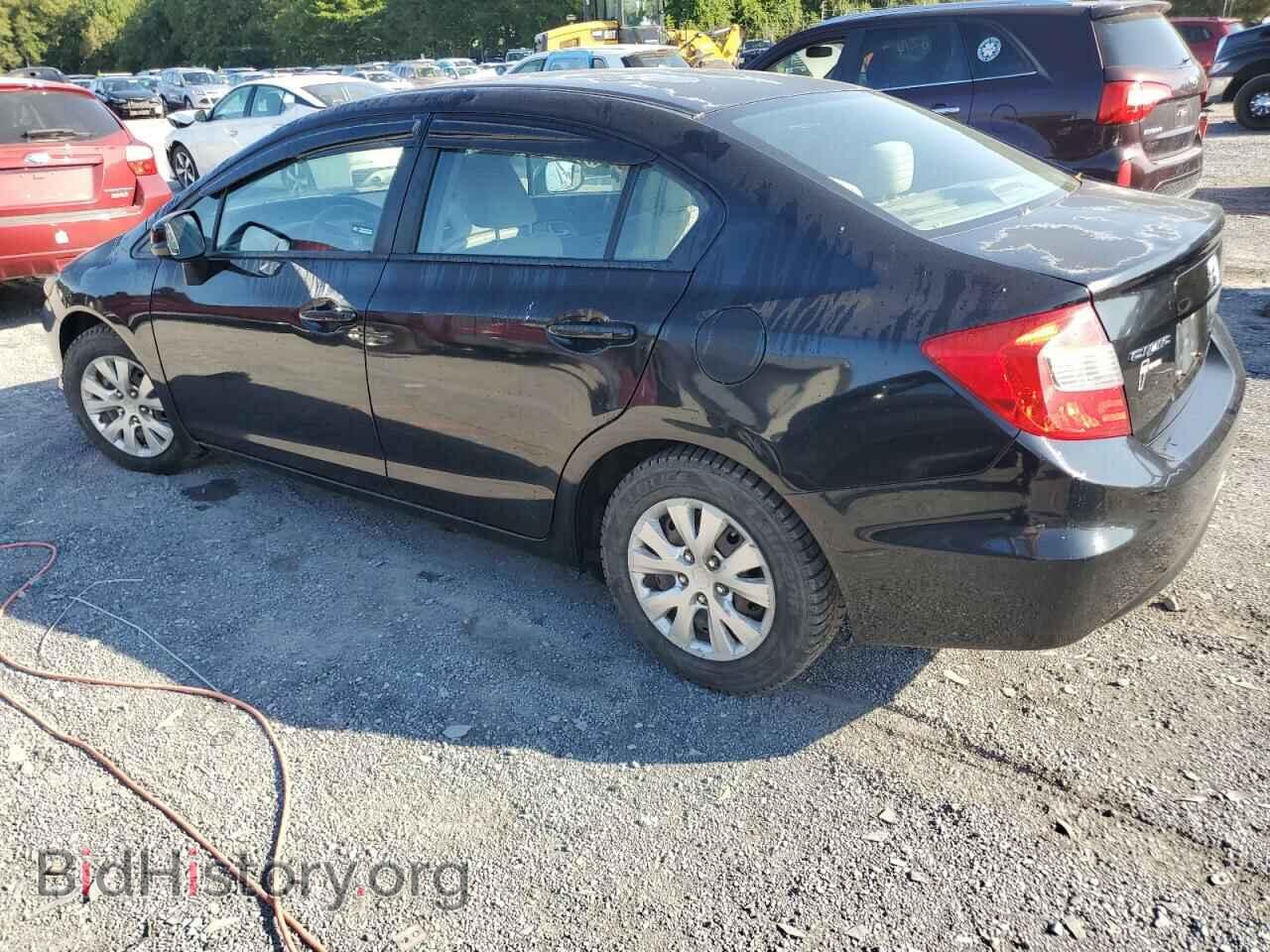 2012 HONDA CIVIC - VIN: 2HGFB2F55CH524927 - Фото 2