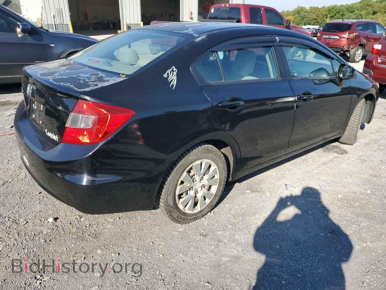 2012 HONDA CIVIC - VIN: 2HGFB2F55CH524927 - Фото 3