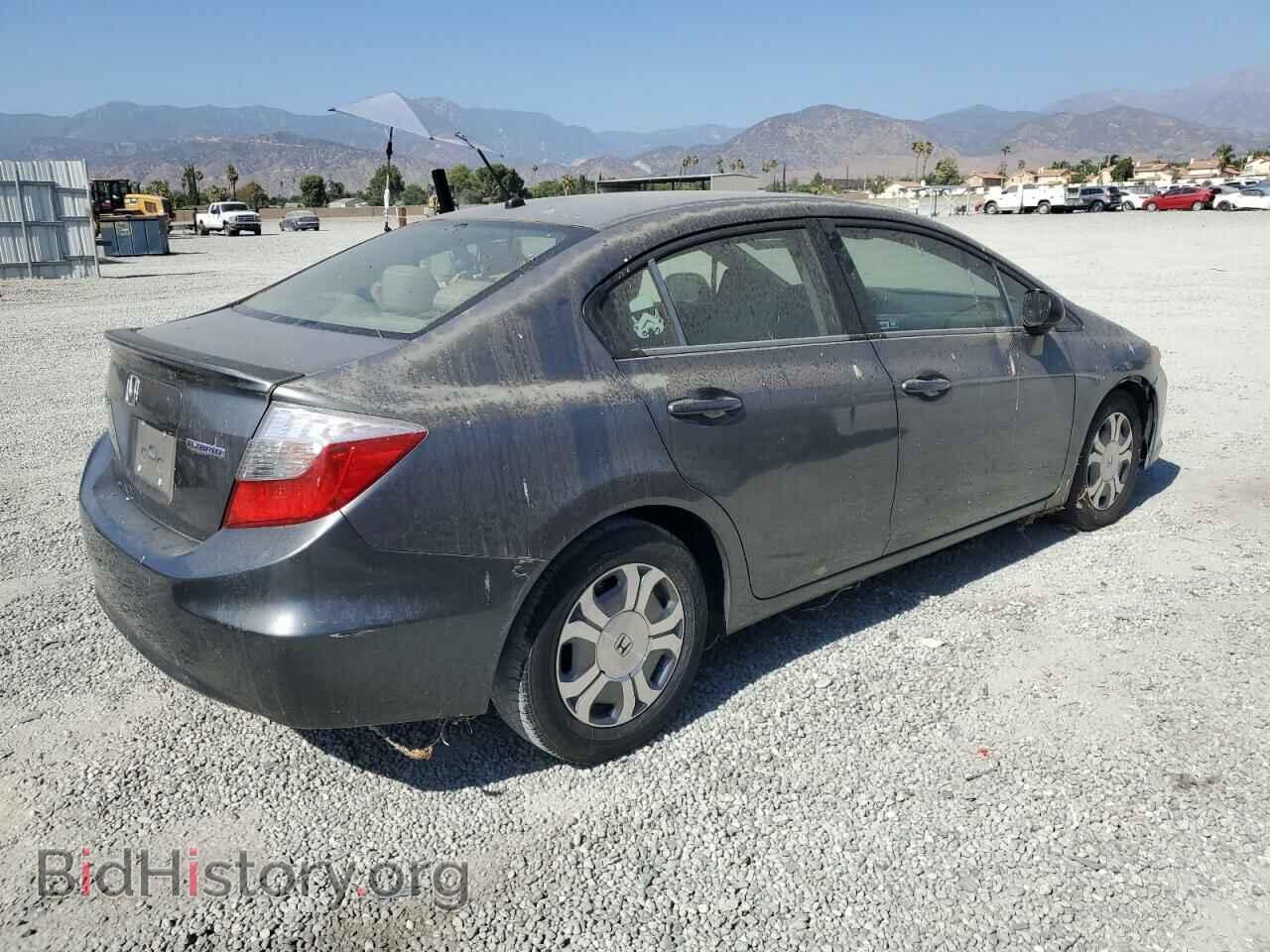 2012 HONDA CIVIC - VIN: JHMFB4F21CS005266 - Фото 3