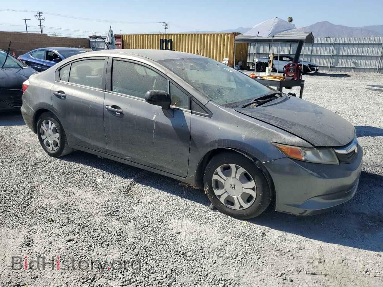 2012 HONDA CIVIC - VIN: JHMFB4F21CS005266 - Фото 4