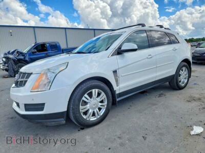 2012 Cadillac SRX Luxury Collection, белый — VIN 3GYFNAE31CS542705, Copart