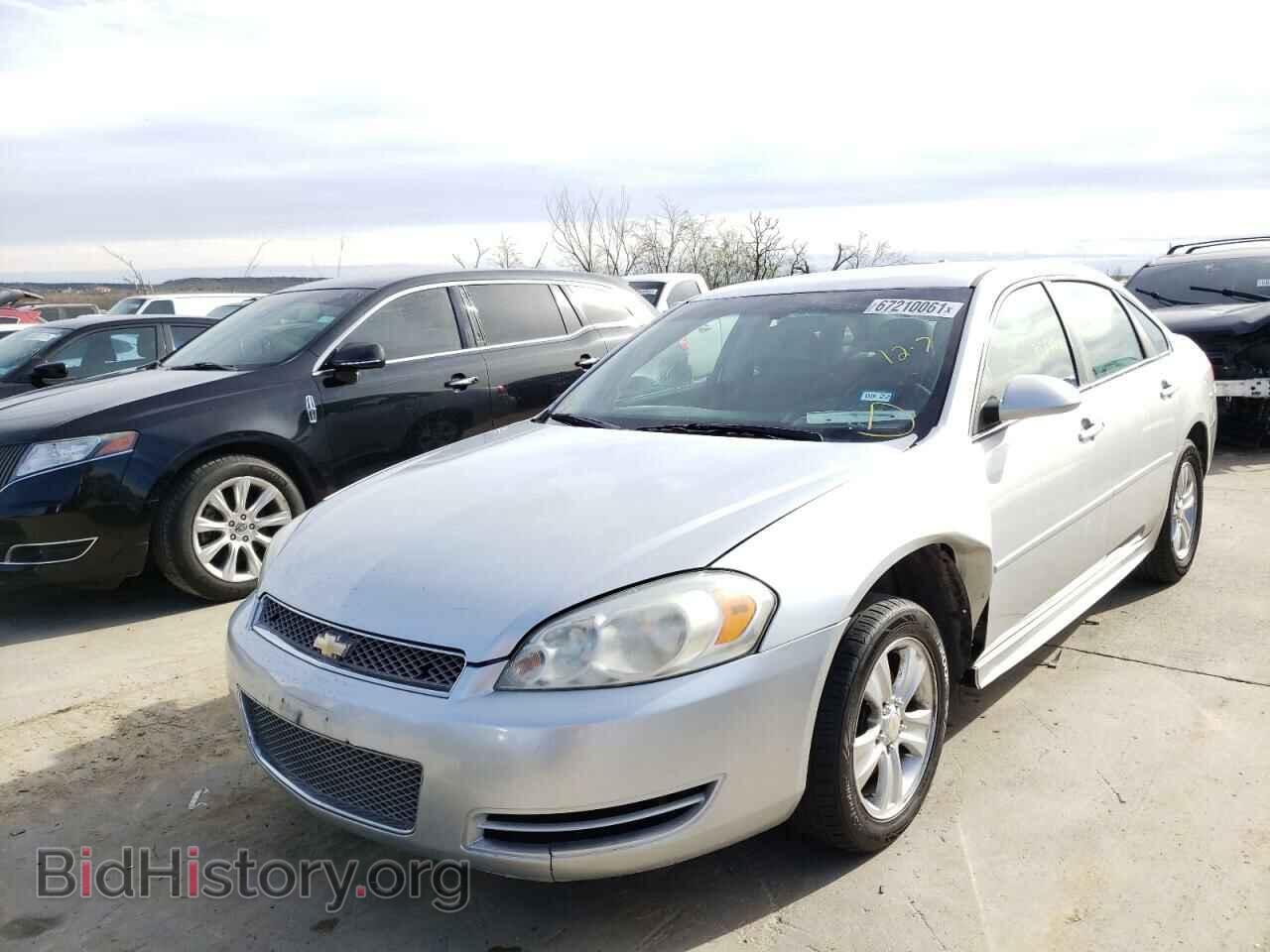 2012 CHEVROLET IMPALA - VIN: 2G1WF5E37C1147684 - Фото 2