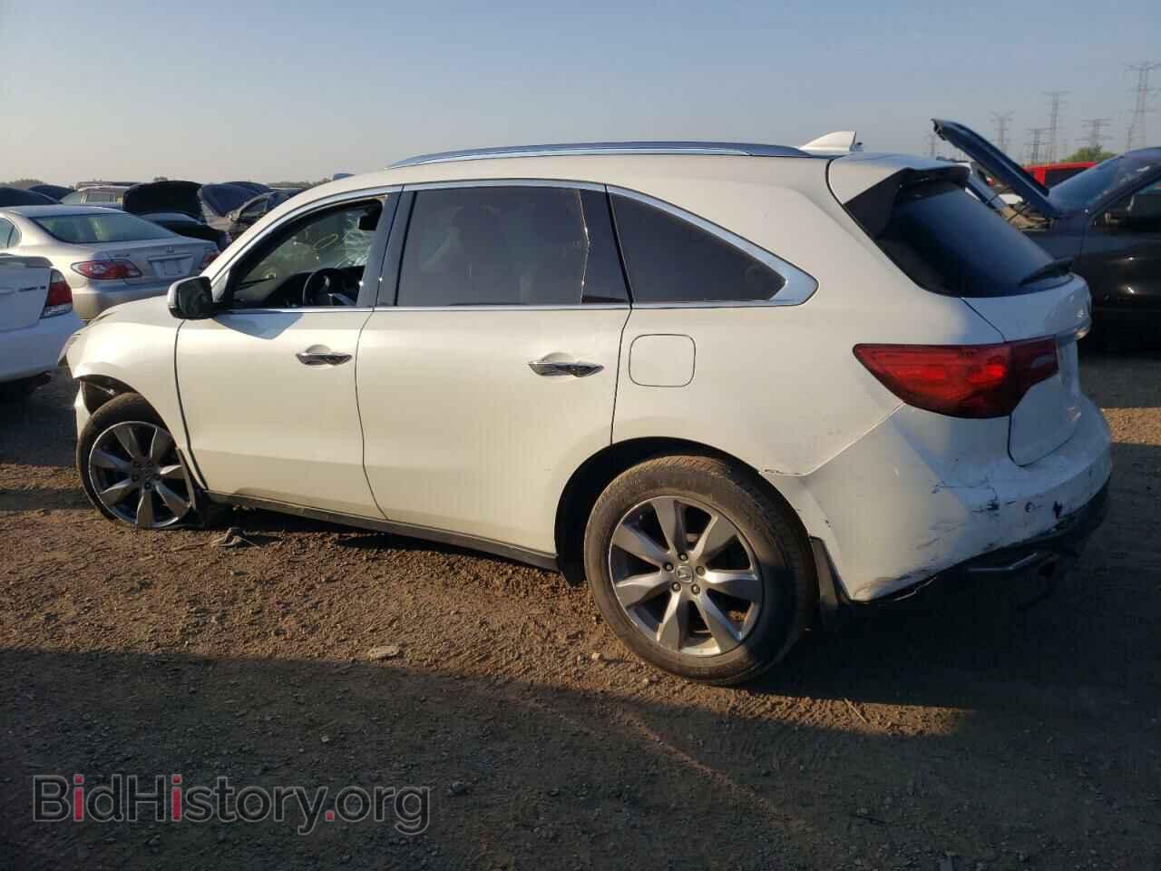 2014 ACURA MDX - VIN: 5FRYD4H86EB022049 - Фото 2