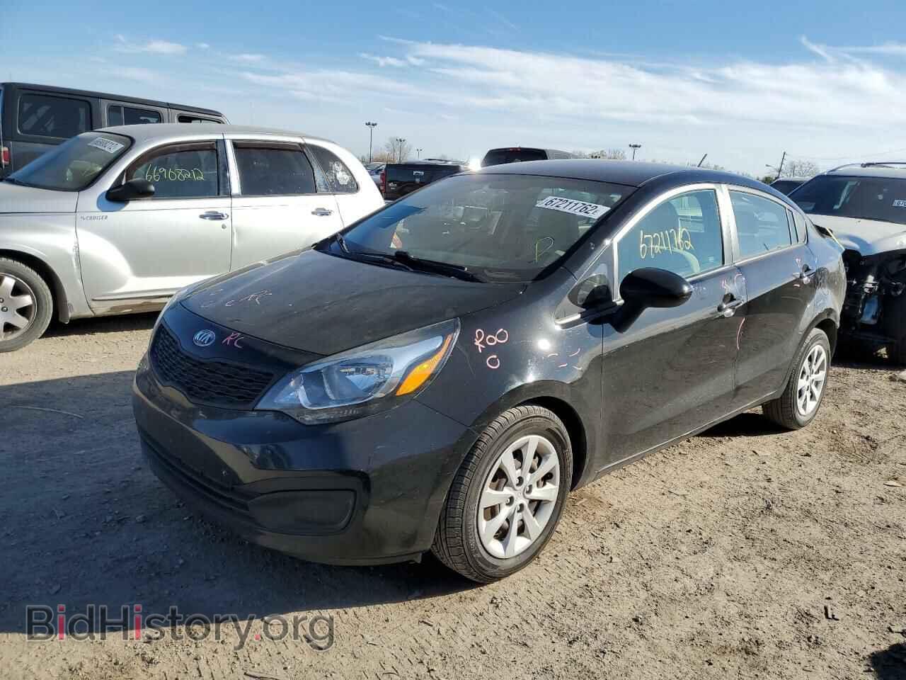 2013 KIA RIO - VIN: KNADM4A30D6228439 - Фото 2