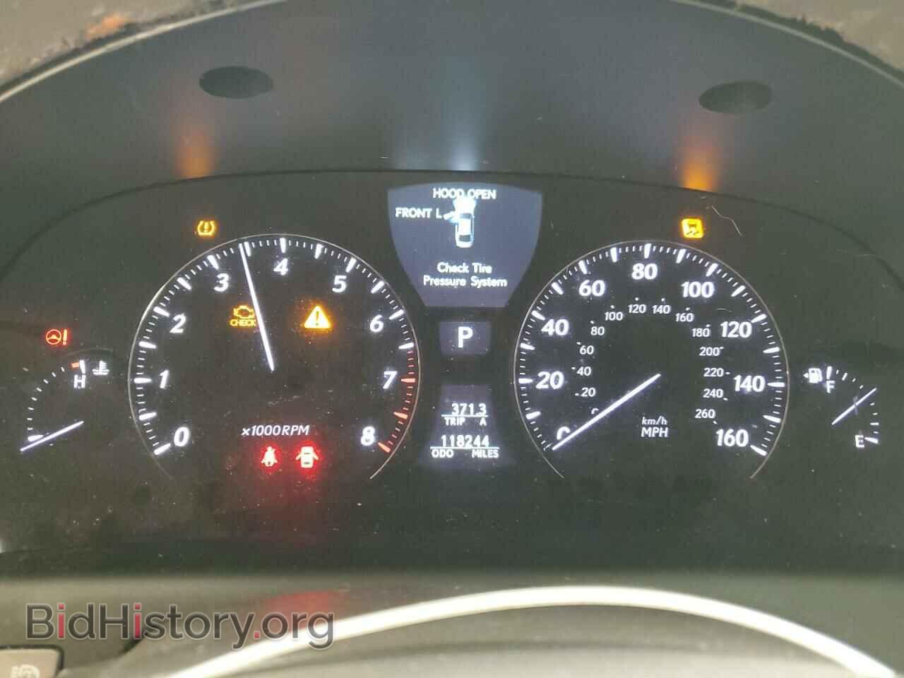 2008 LEXUS LS460 - VIN: JTHBL46F385070186 - Фото 9