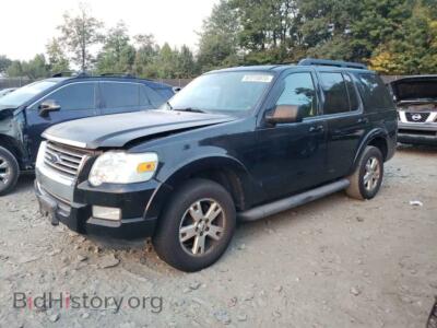 2010 Ford EXPLORER Explorer X, black — VIN 1FMEU7DE9AUA95558, Copart