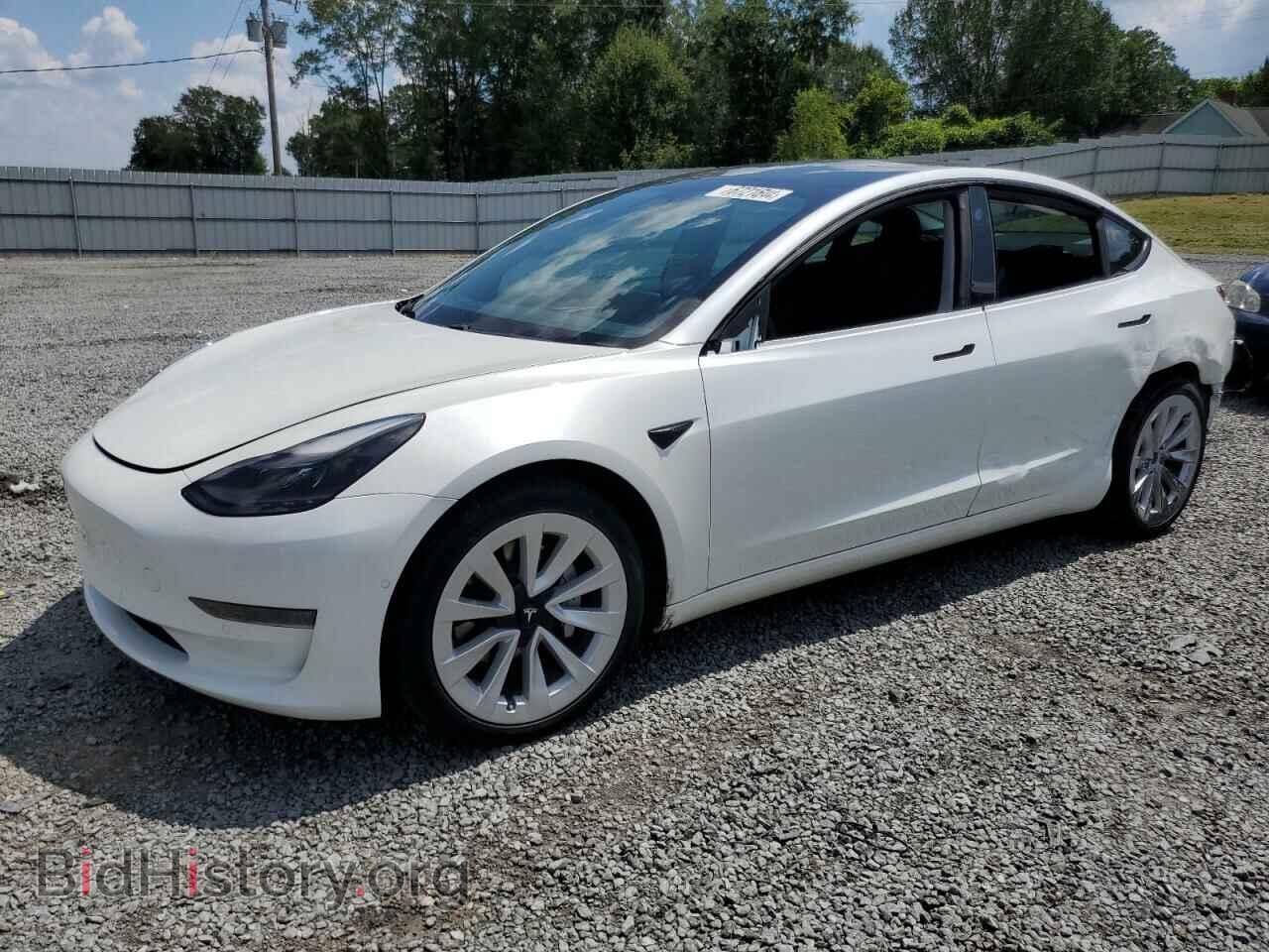 Photo 5YJ3E1EA2MF020926 - TESLA MODEL 3 2021