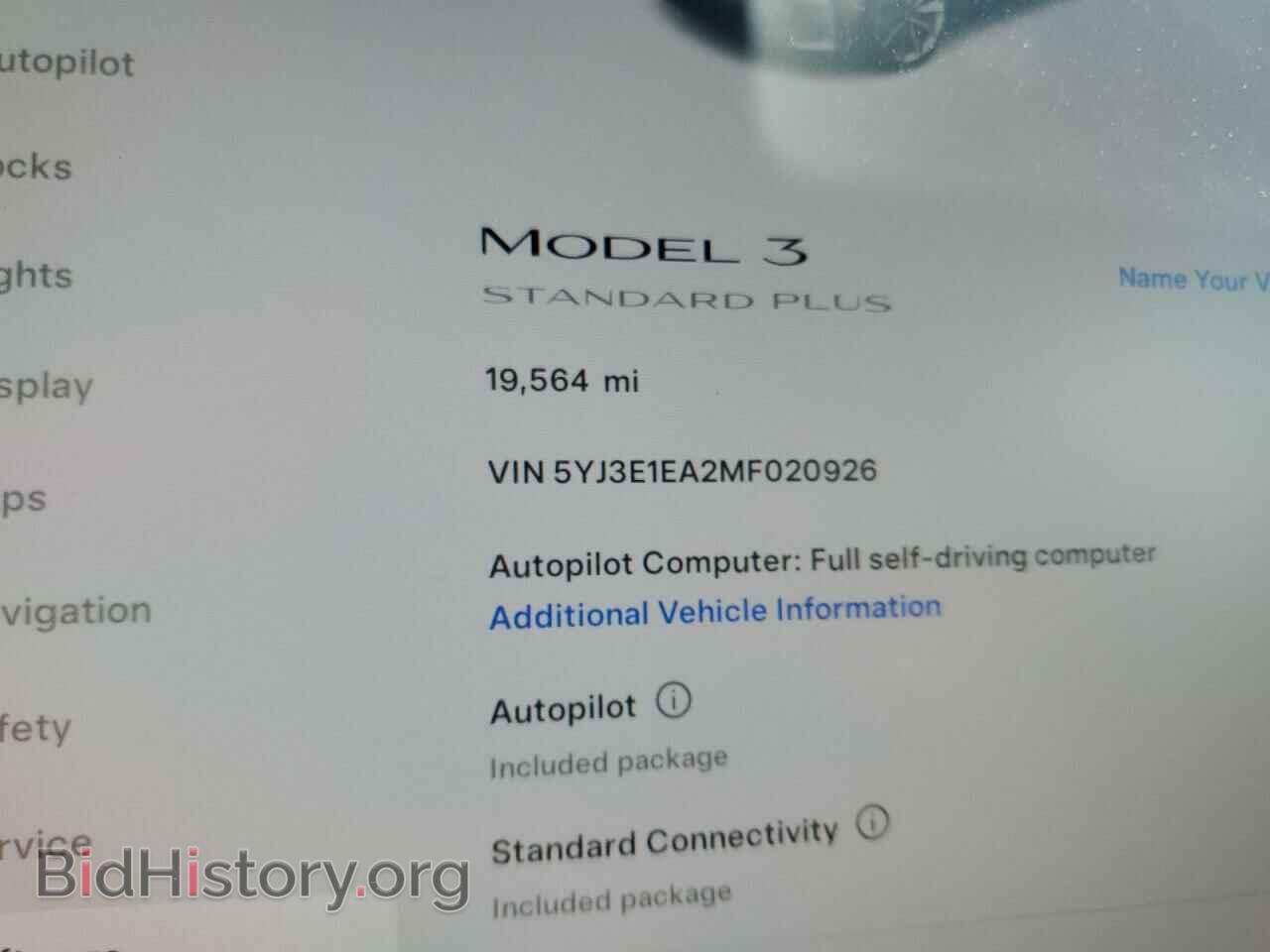 2021 TESLA MODEL 3 - VIN: 5YJ3E1EA2MF020926 - Photo 9