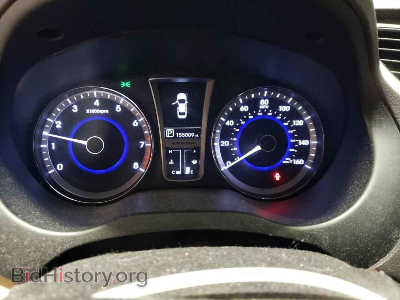 2012 HYUNDAI AZERA - VIN: KMHFH4JG6CA123723 - Фото 9