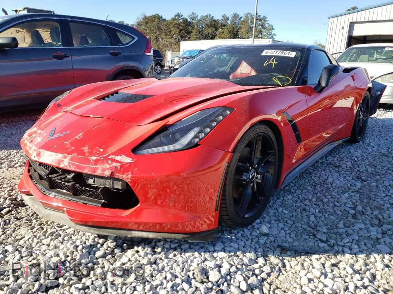 2015 CHEVROLET CORVETTE - VIN: 1G1YB2D74F5121392 - Фото 2