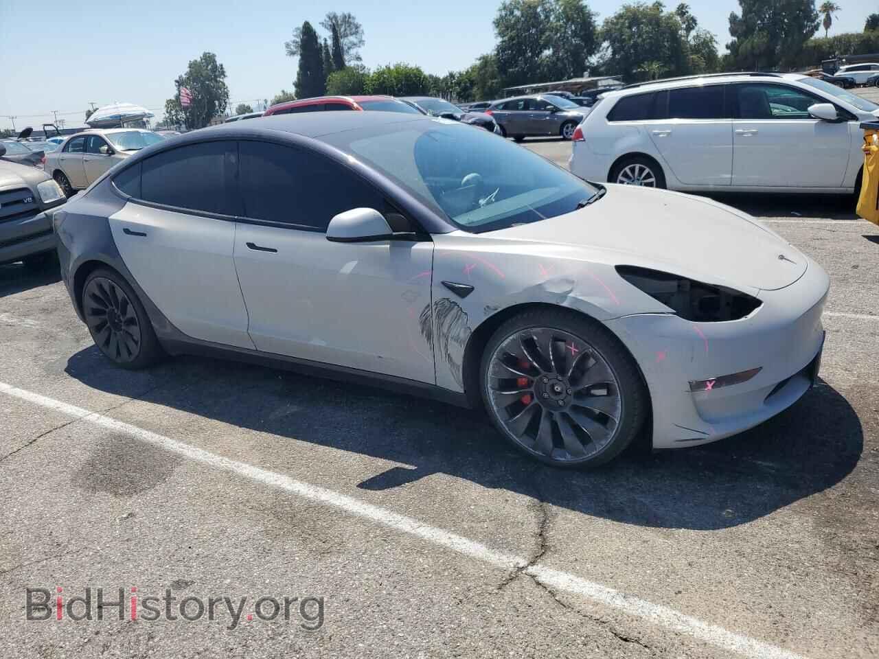 2021 TESLA MODEL 3 - VIN: 5YJ3E1EC8MF990586 - Фото 4