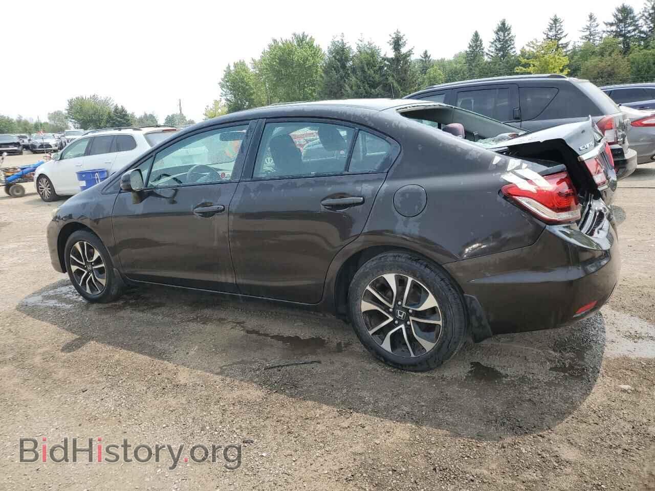 2013 HONDA CIVIC - VIN: 2HGFB2F55DH003790 - Фото 2