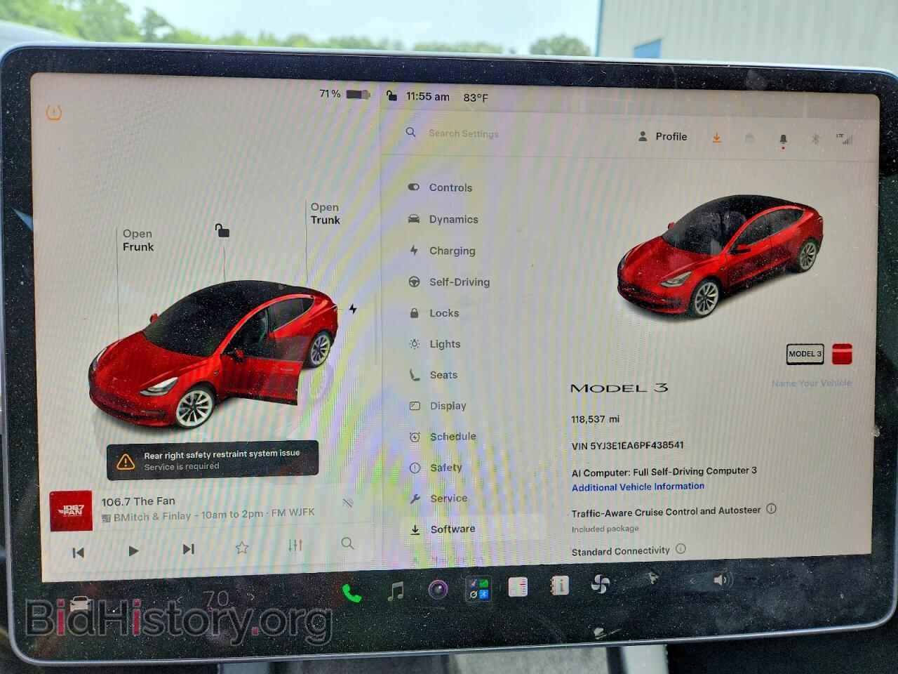 2023 TESLA MODEL 3 - VIN: 5YJ3E1EA6PF438541 - Photo 9