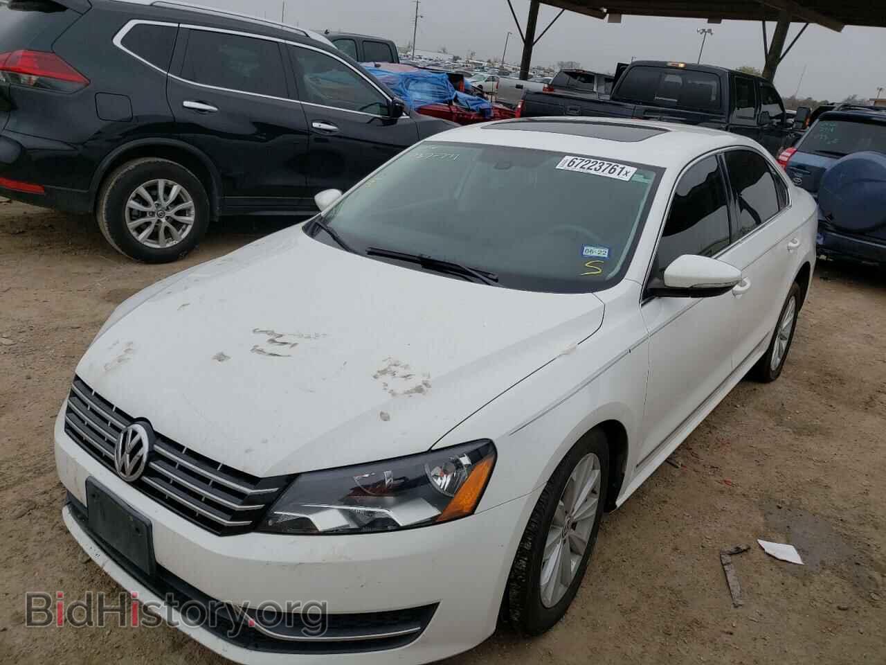 2012 VOLKSWAGEN PASSAT - VIN: 1VWCH7A34CC037771 - Фото 2