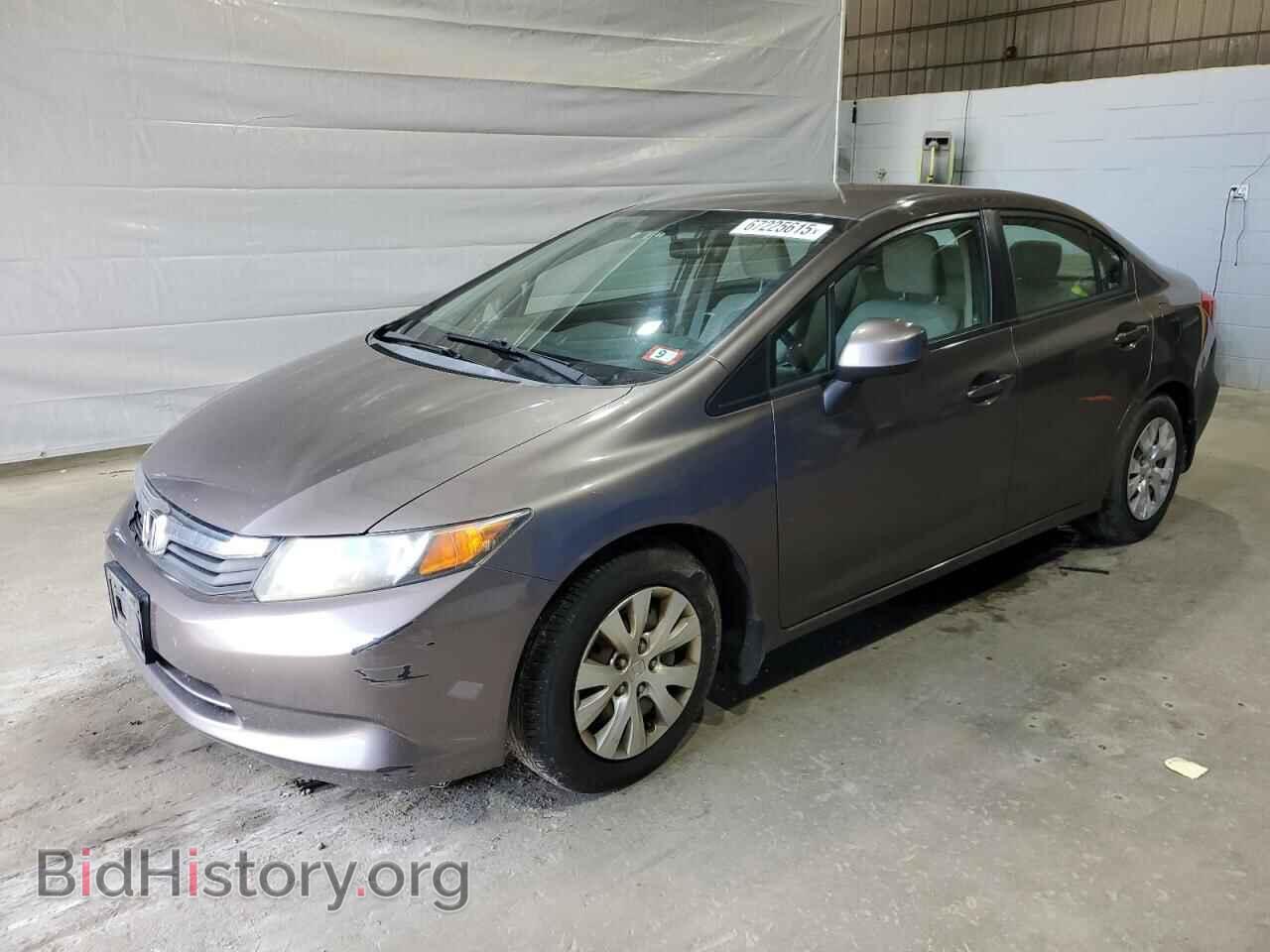 Фотография 2HGFB2F57CH594512 - HONDA CIVIC 2012