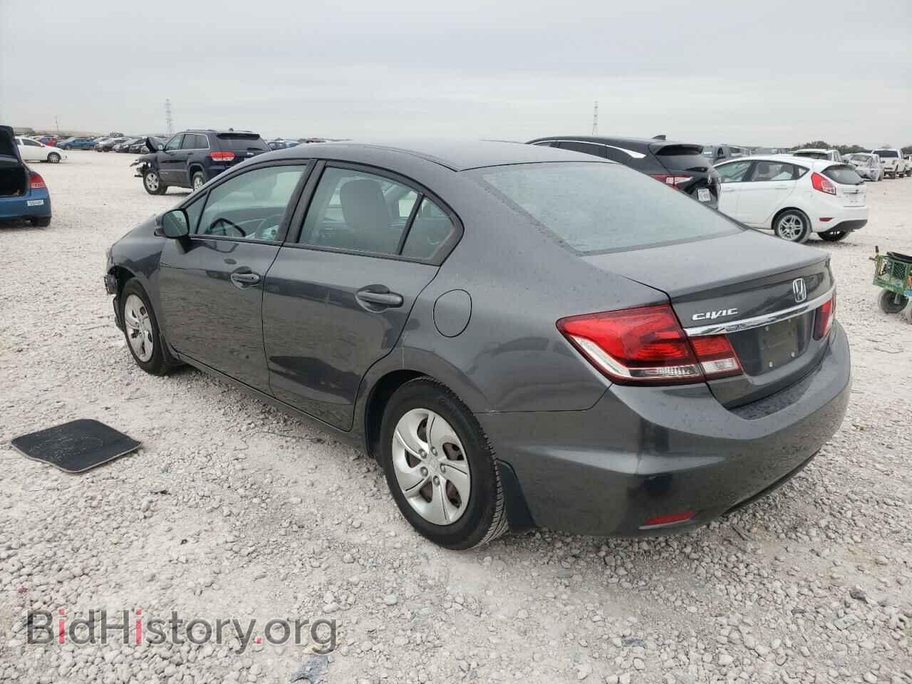 2013 HONDA CIVIC - VIN: 2HGFB2F56DH553659 - Фото 2