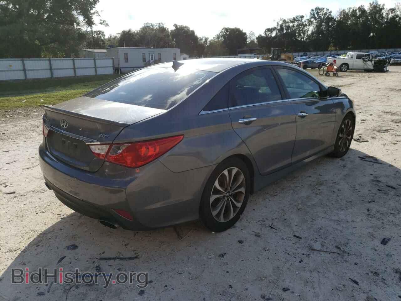 2014 HYUNDAI SONATA - VIN: 5NPEC4AB3EH867813 - Фото 4
