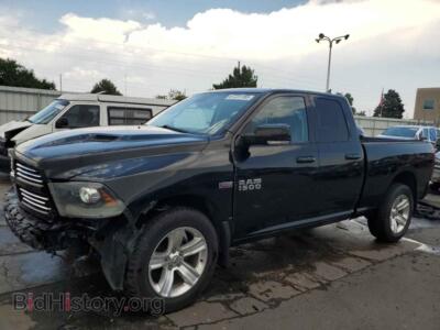 2013 RAM 1500 Sport, черный — VIN 1C6RR7HT6DS564595, Copart