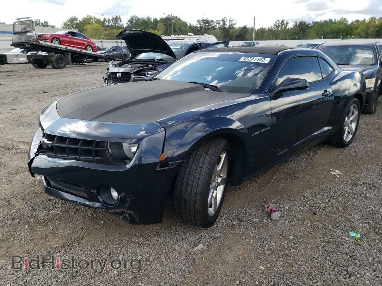 Photo 2G1FB1E38D9158927 - CHEVROLET CAMARO 2013
