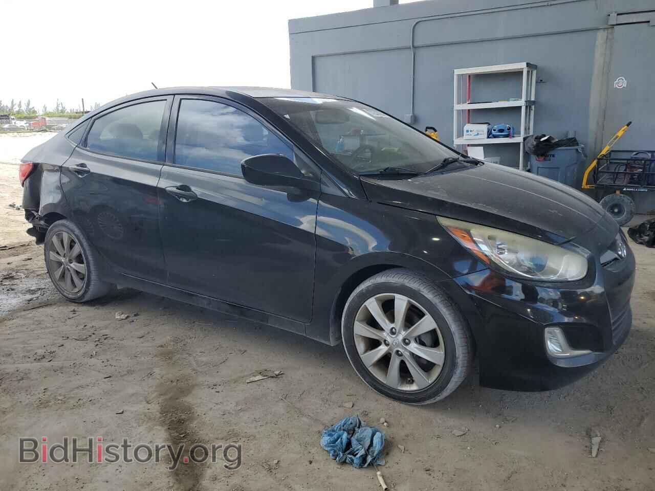 2013 HYUNDAI ACCENT - VIN: KMHCU4AE4DU396589 - Фото 4