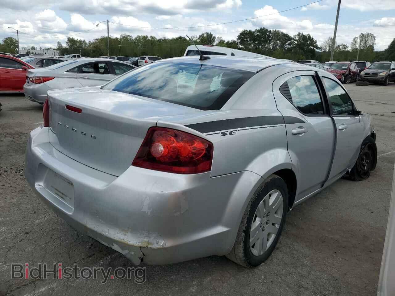 2012 DODGE AVENGER - VIN: 1C3CDZAB3CN110073 - Фото 3