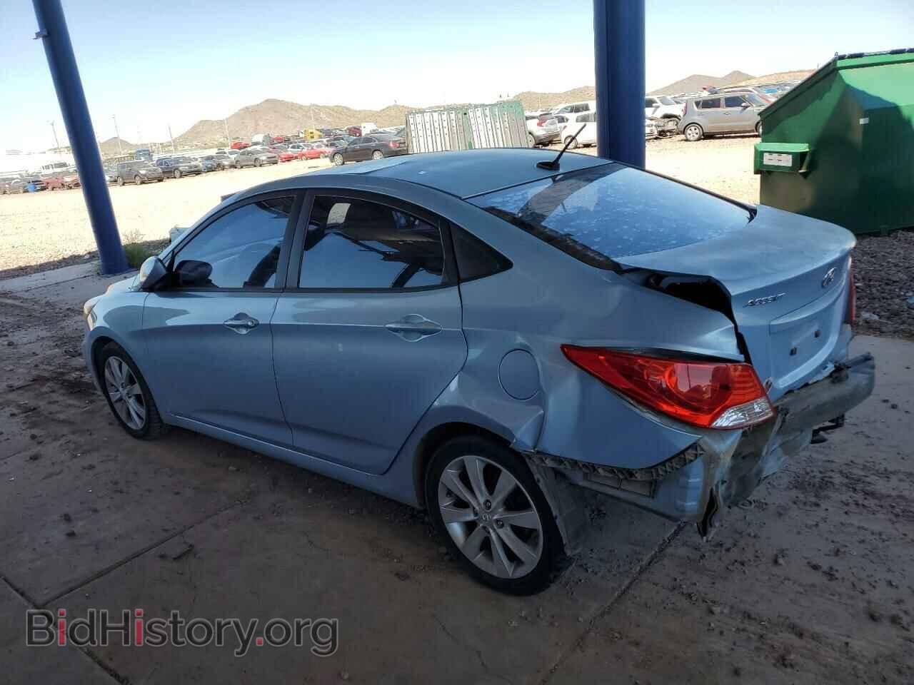 2014 HYUNDAI ACCENT - VIN: KMHCU4AE7EU747769 - Фото 2