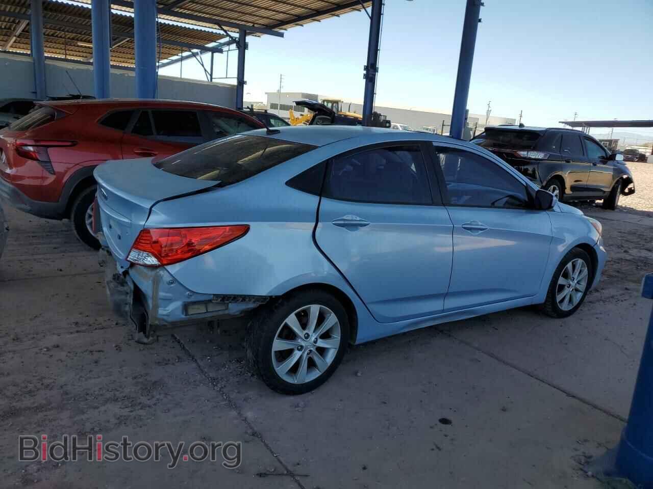 2014 HYUNDAI ACCENT - VIN: KMHCU4AE7EU747769 - Фото 3