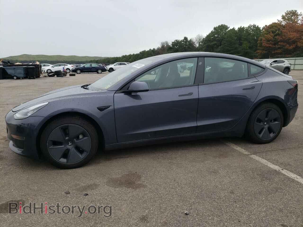 Photo 5YJ3E1EB6NF242590 - TESLA MODEL 3 2022