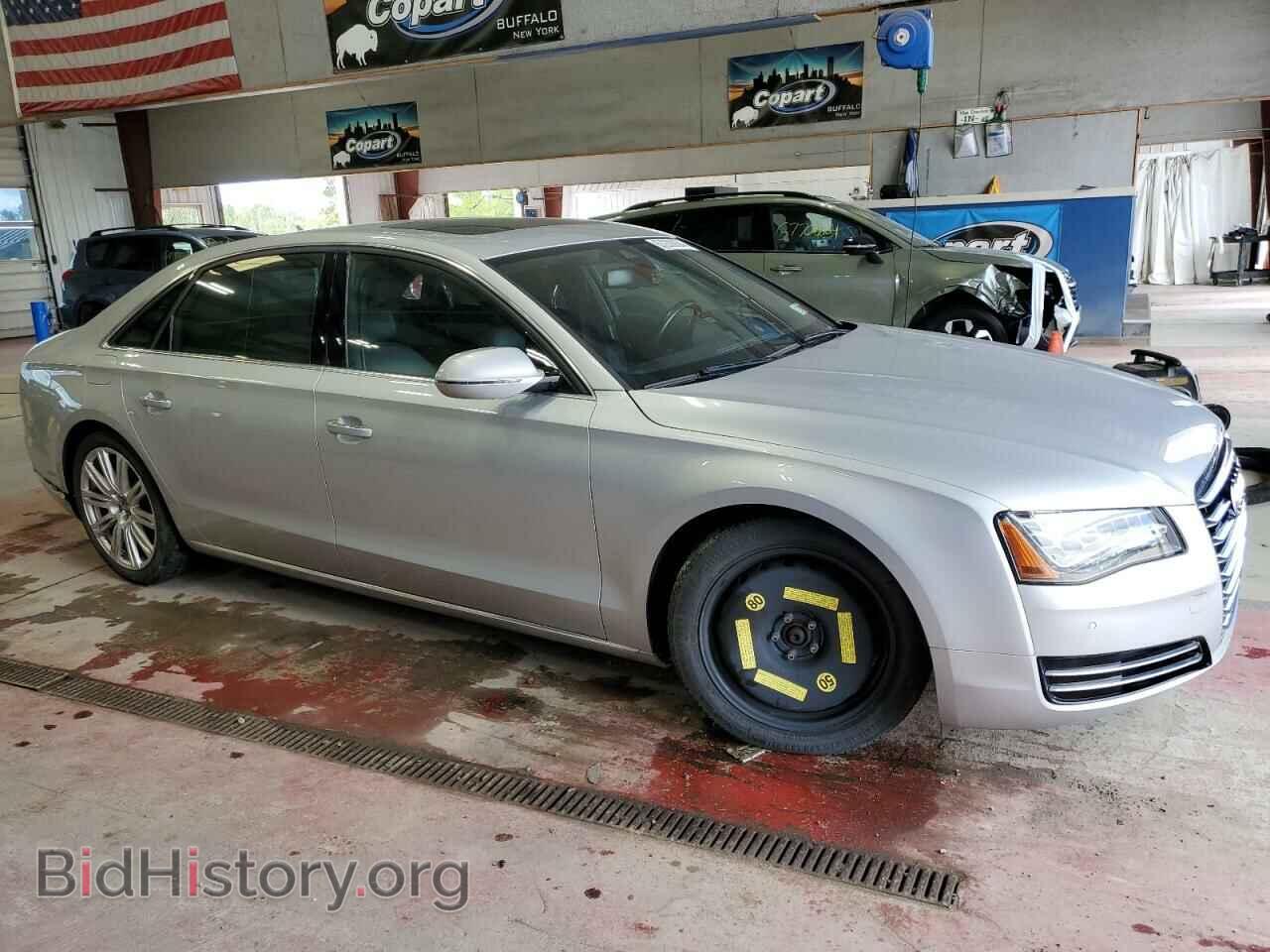 2013 AUDI A8 - VIN: WAUR2AFD4DN014765 - Фото 4