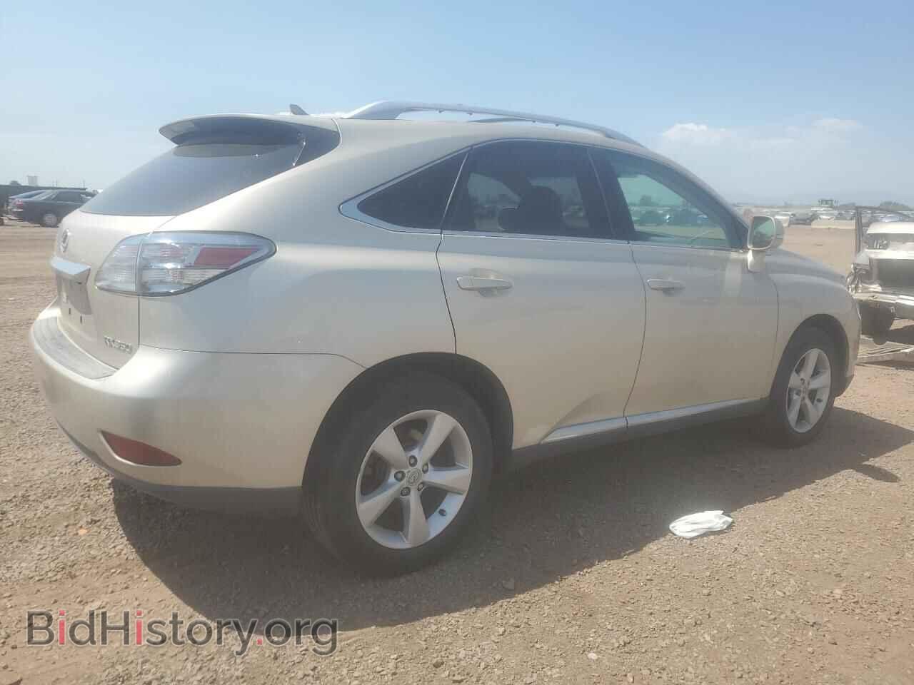 2011 LEXUS RX350 - VIN: 2T2BK1BA6BC104575 - Фото 3