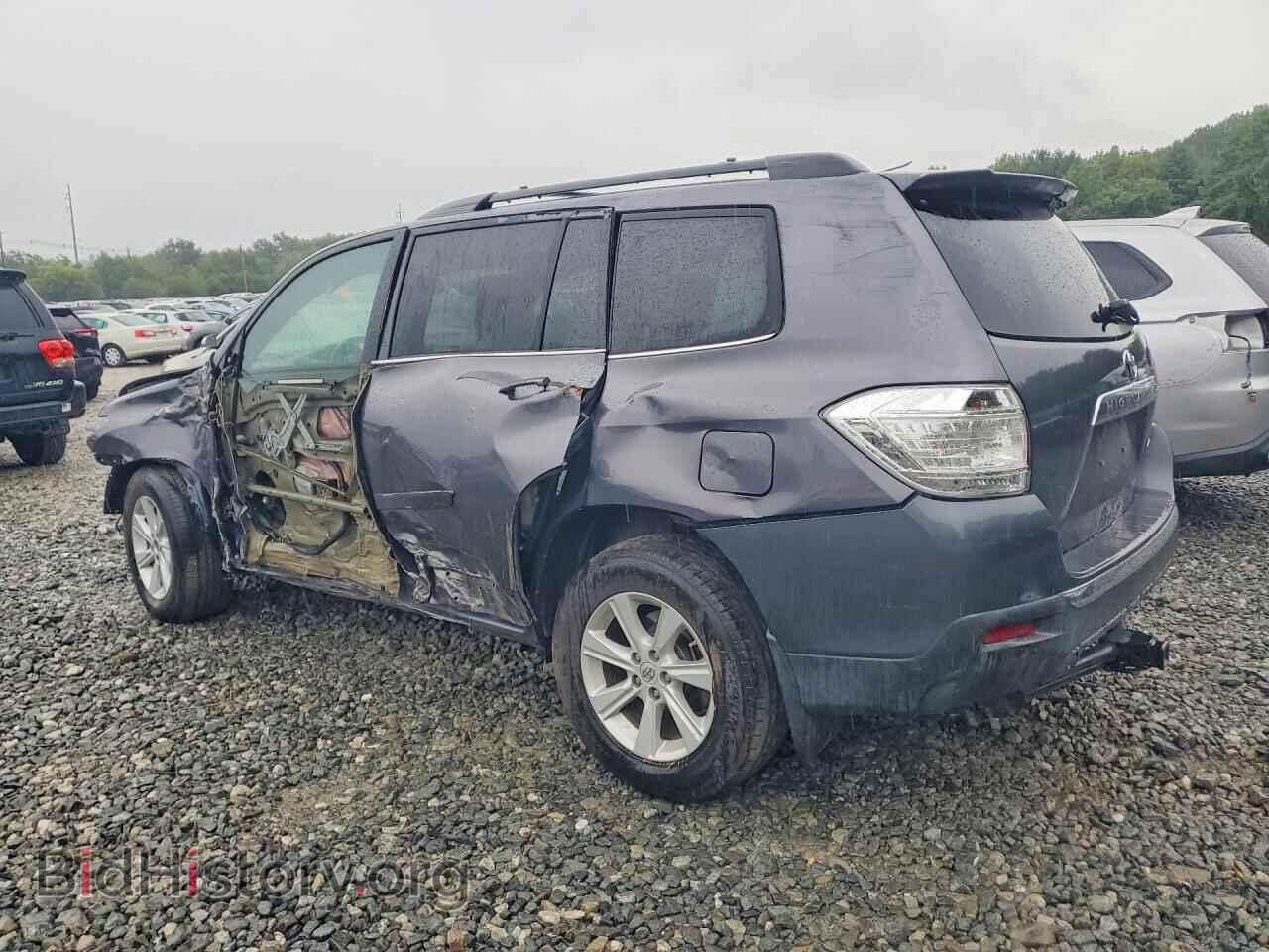 2012 TOYOTA HIGHLANDER - VIN: 5TDBK3EH7CS168027 - Фото 2