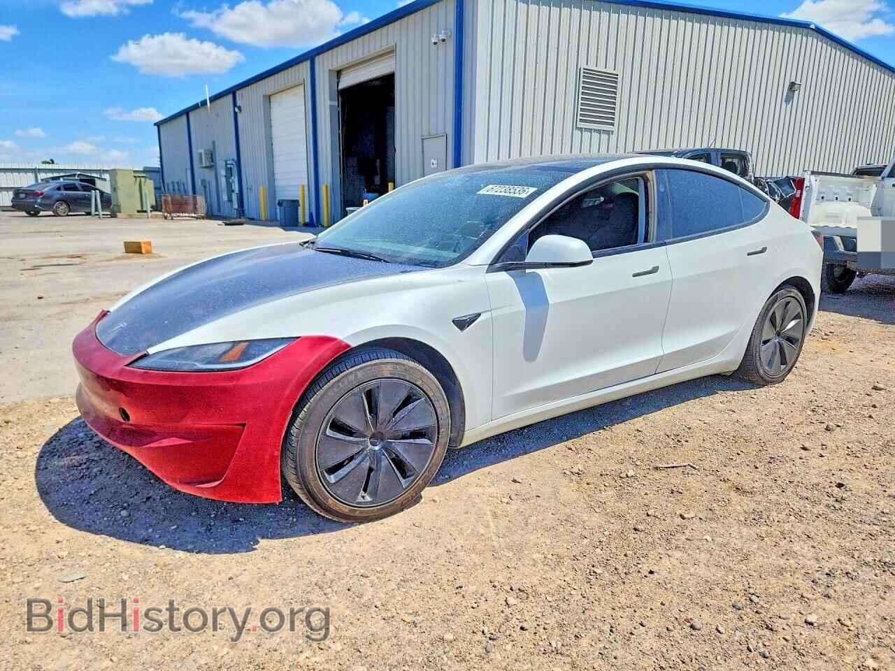 Фотография 5YJ3E1EB4RF813340 - TESLA MODEL 3 2024
