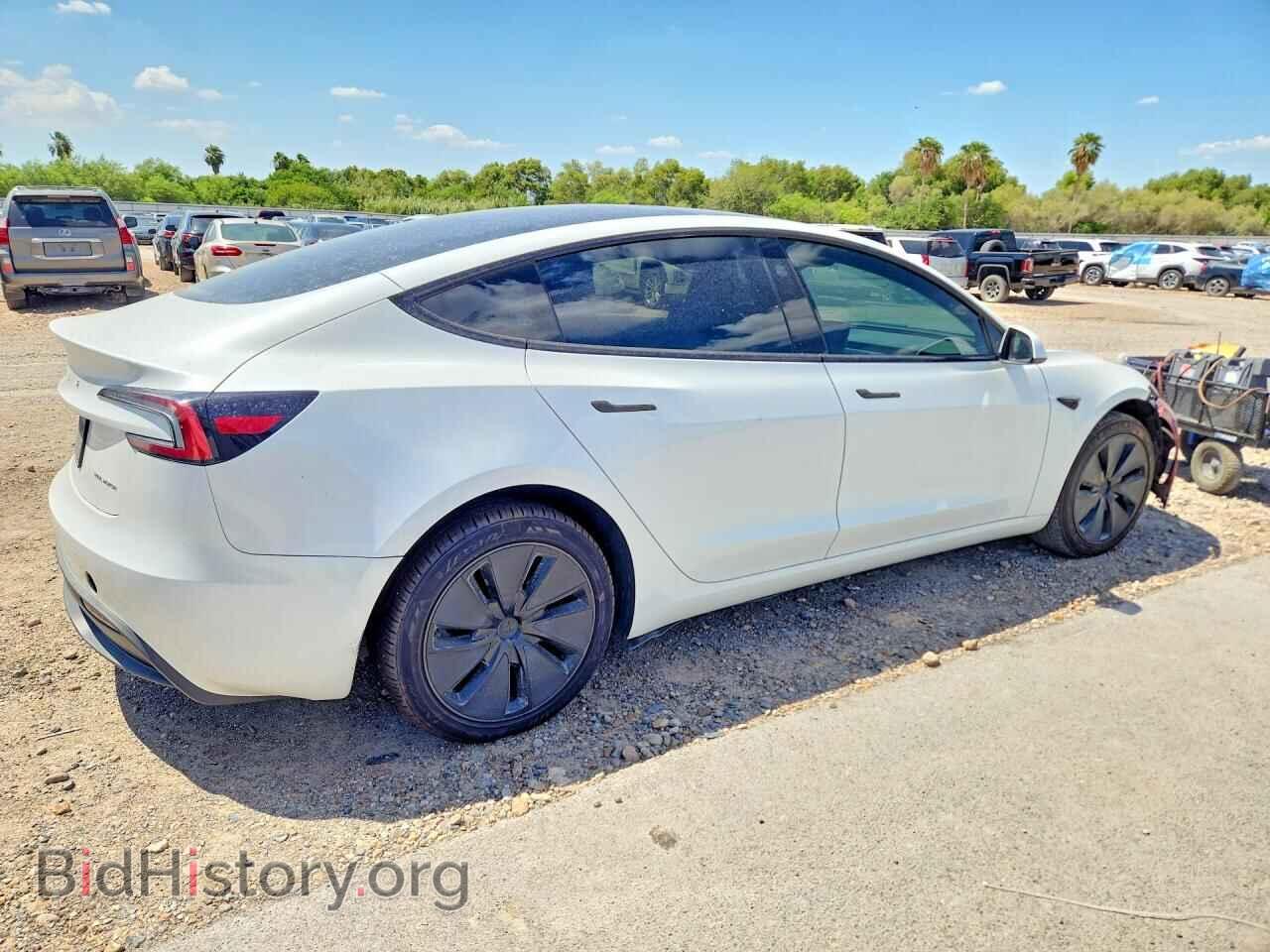 2024 TESLA MODEL 3 - VIN: 5YJ3E1EB4RF813340 - Photo 3