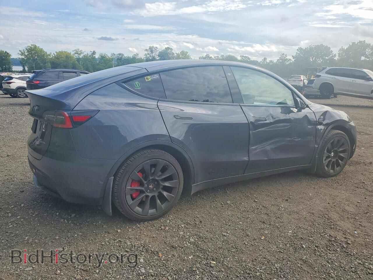 2020 TESLA MODEL Y - VIN: 5YJYGDEE9LF036236 - Фото 3