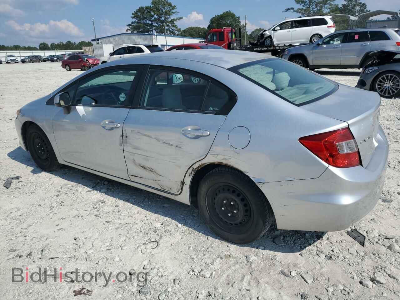2012 HONDA CIVIC - VIN: 2HGFB2F59CH321121 - Фото 2