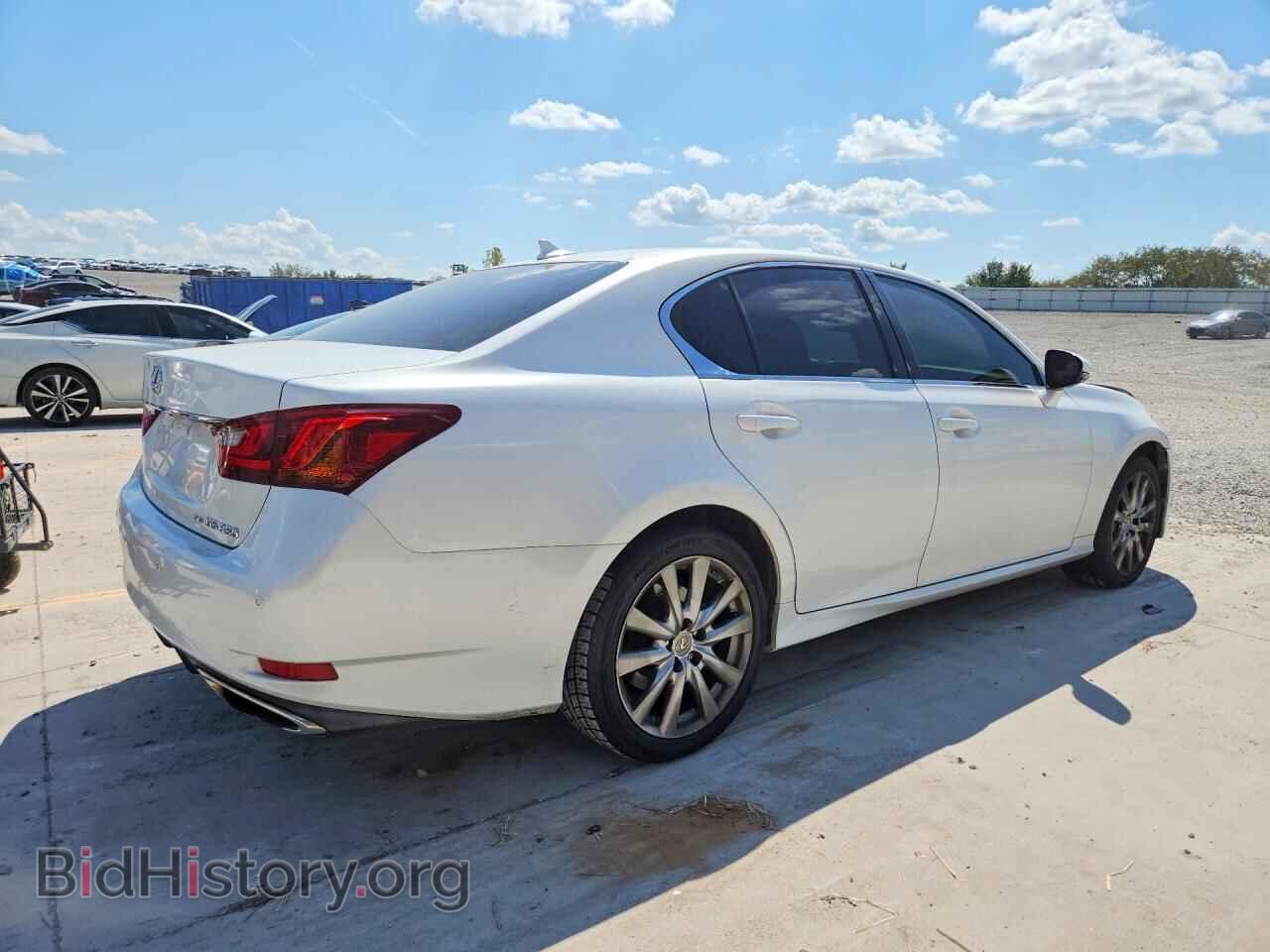 2013 LEXUS GS350 - VIN: JTHCE1BL3D5013506 - Фото 3