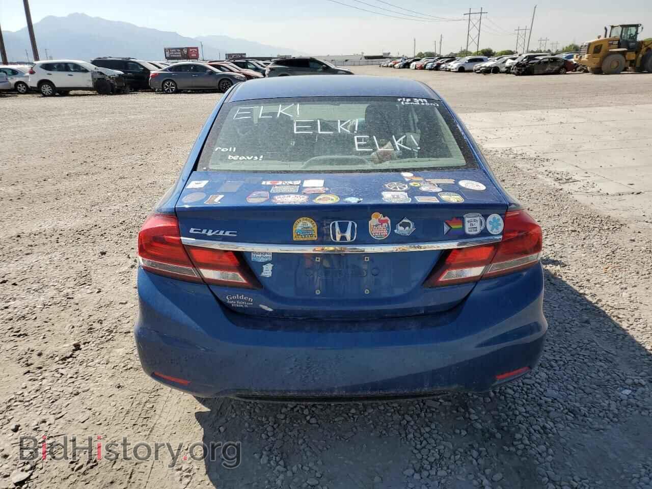 2014 HONDA CIVIC - VIN: 19XFB2F8XEE022597 - Фото 6