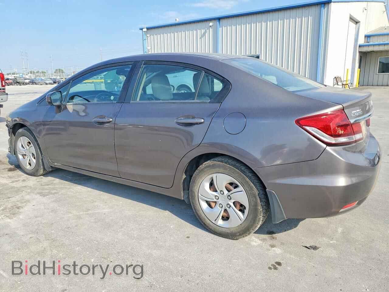 2014 HONDA CIVIC - VIN: 2HGFB2F57EH506867 - Фото 2