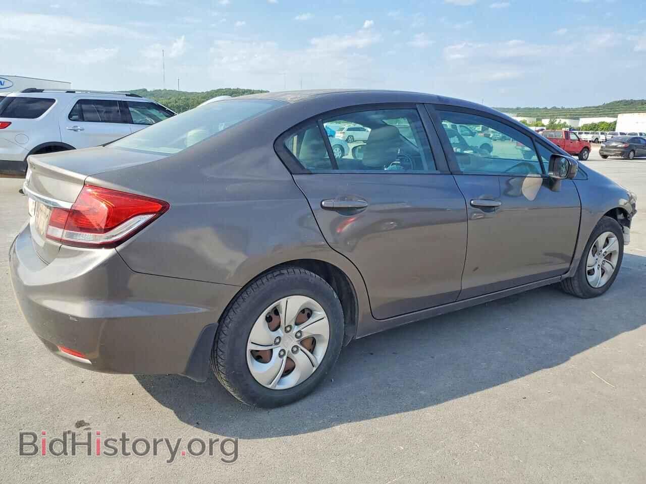 2014 HONDA CIVIC - VIN: 2HGFB2F57EH506867 - Фото 3