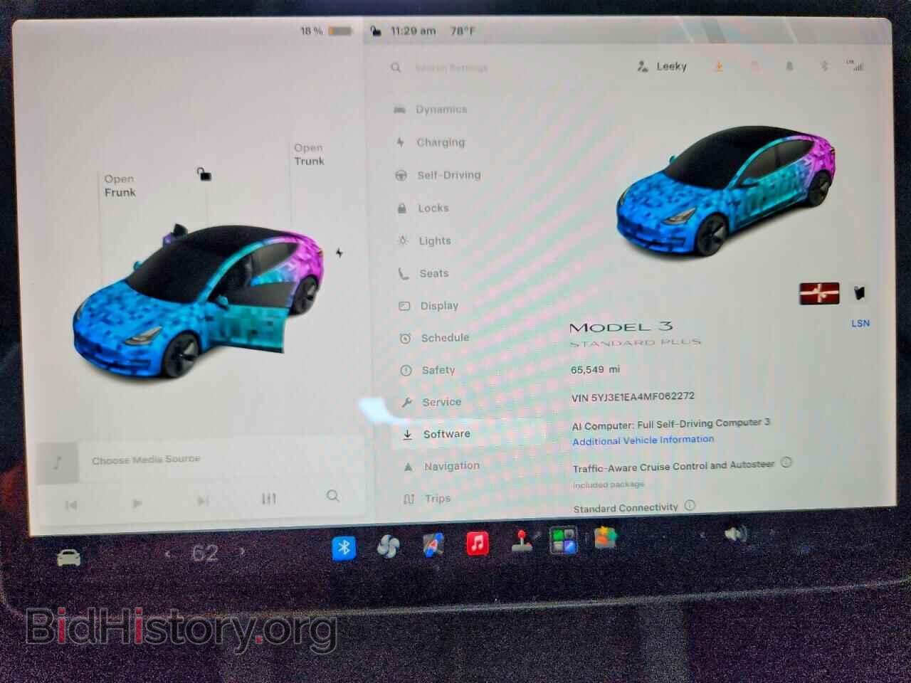 2021 TESLA MODEL 3 - VIN: 5YJ3E1EA4MF062272 - Photo 9