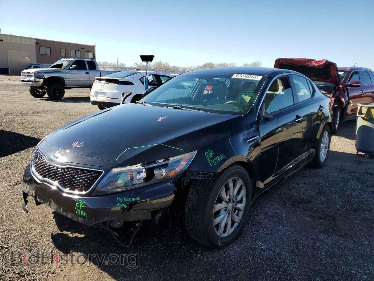 2014 KIA OPTIMA - VIN: 5XXGN4A7XEG271544 - Фото 2