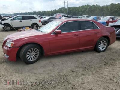 2014 Chrysler 300, красный — VIN 2C3CCAAG6EH175740, Copart