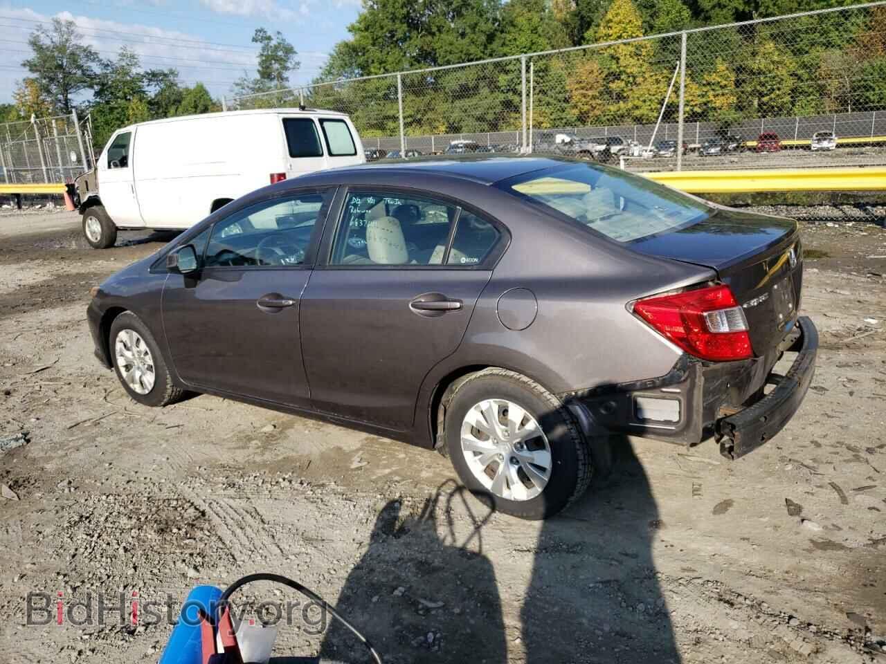2012 HONDA CIVIC - VIN: 19XFB2F55CE391709 - Фото 2
