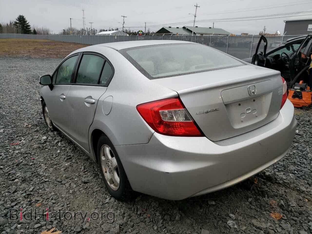 2012 HONDA CIVIC - VIN: 2HGFB2F40CH118853 - Фото 3