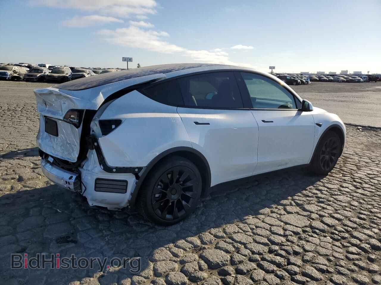 2022 TESLA MODEL Y - VIN: 7SAYGDEE5NA014253 - Фото 3