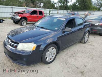 2012 Dodge AVENGER AVENGER SE, blue — VIN 1C3CDZAB2CN279999, Copart
