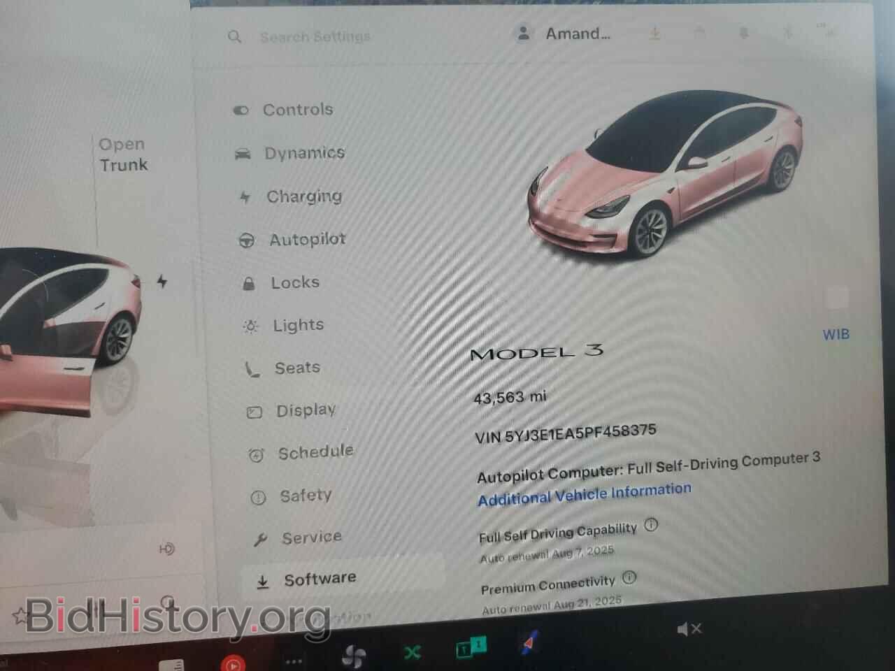 2023 TESLA MODEL 3 - VIN: 5YJ3E1EA5PF458375 - Photo 9